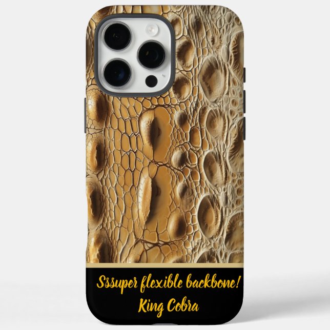 Coques Case-Mate iPhone Gros plan sur une texture complexe de peau de serp (Verso)