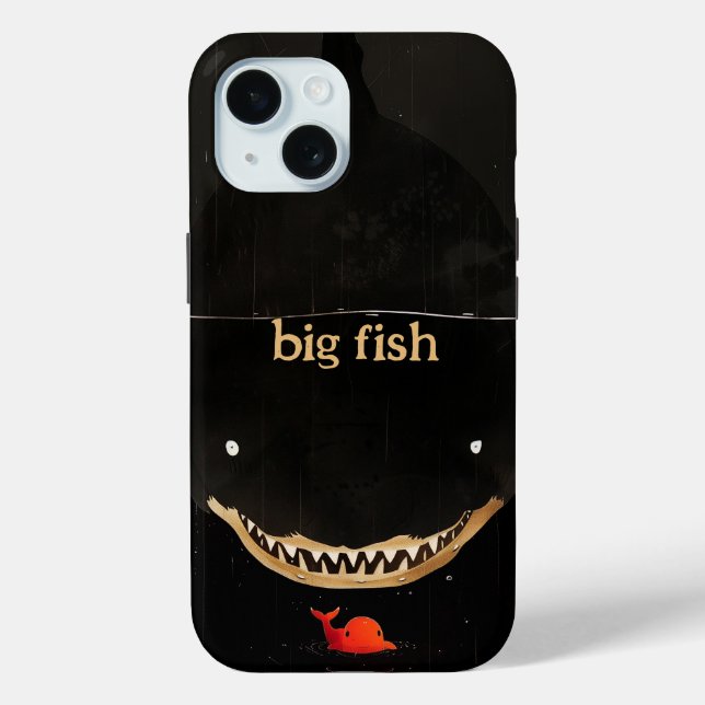 Coques Case-Mate iPhone Gros requin foncé (Verso)