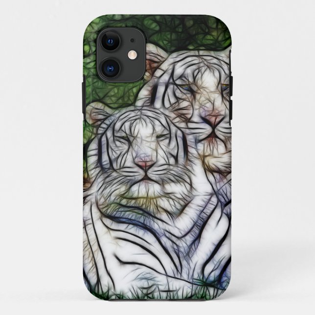 Coques Case-Mate iPhone Gros Tigre animal sauvage (Dos)