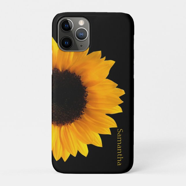 Coques Case-Mate iPhone Gros Tournesol jaune (Dos)