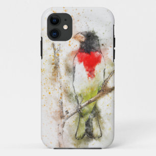 Case-Mate iPhone Case Grosbeak à poitrine rose (Pheucticus ludovicianus)