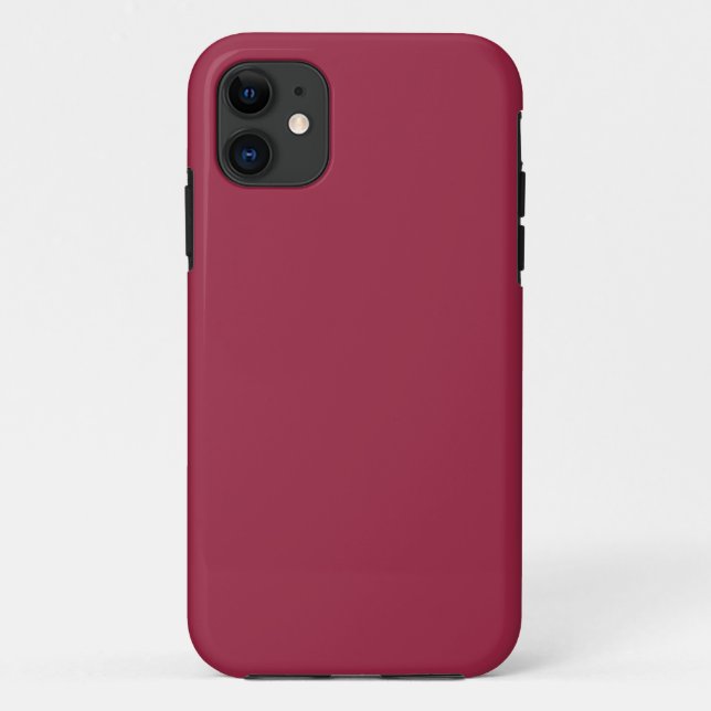 Coques Case-Mate iPhone Grosse trempette o’ruby (couleur solide) (Dos)