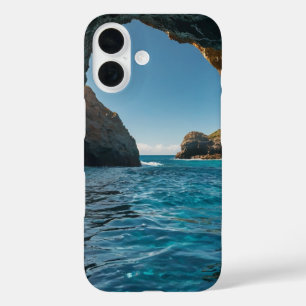 Coque Pour iPhone 16 Grotte océane