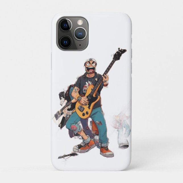 Coques Case-Mate iPhone Groupe de Punk Hardcore Dessiné – Animation Énergi (Dos)
