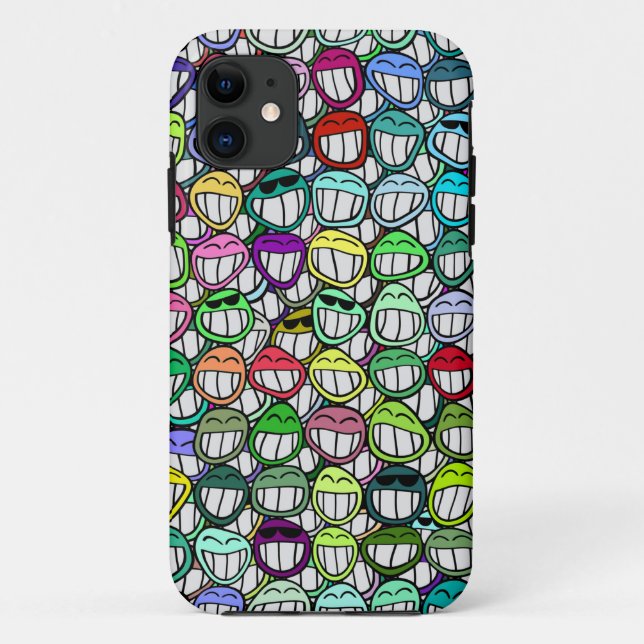 COQUES Case-Mate iPhone GROUPE D'FACES COOL (Dos)