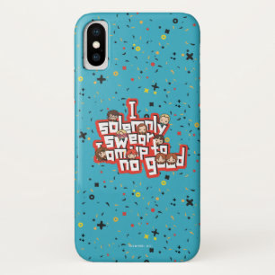 Coque iPhone X Groupe "JE JURE SOLENNELLEMENT QUE JE N'AI RIEN DE