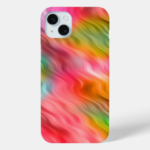 Coque Case-Mate iPhone Grue colorée Fleur Wavy Texture