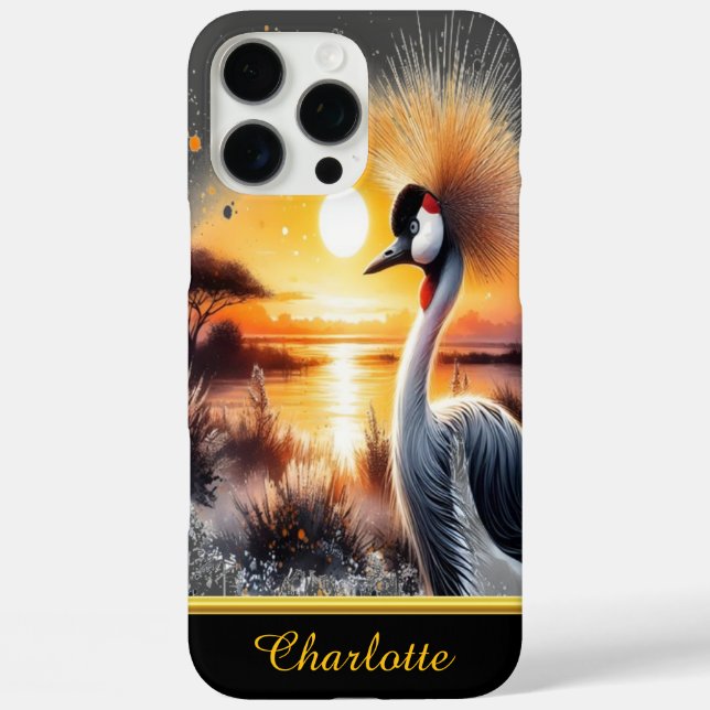 Coques Case-Mate iPhone Grue frappante debout gracieusement (Verso)