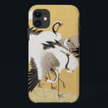 Case-Mate iPhone Case Grues d'horloges japonaises Vintage Bird Rich Clas<br><div class="desc">Cette image est basée sur le troupeau japonais de grues (18ème siècle) peinture vintage par Ishida Yutei. Image du domaine public de l'Institut d'Art de Minneapolis.</div>
