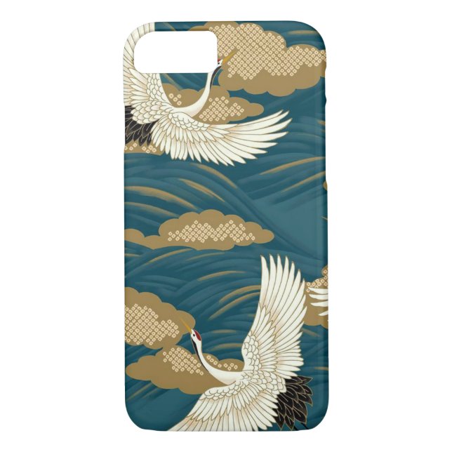 Coques Case-Mate iPhone Grues japonaises (Dos)