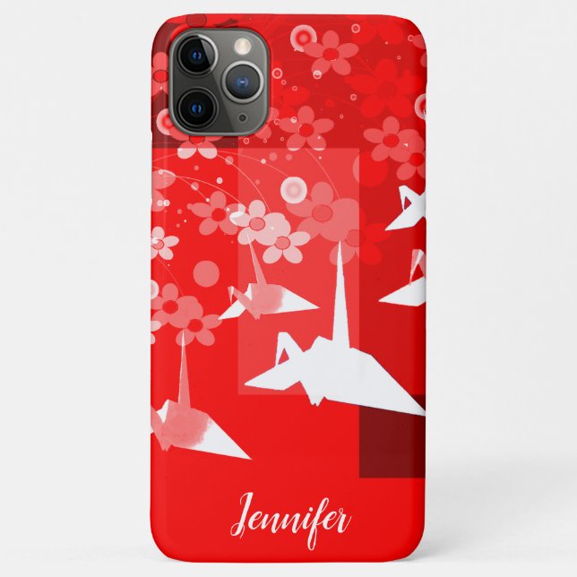 Coques Case-Mate iPhone Grues Origami (Dos)