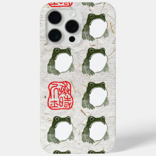 Coque Case-Mate iPhone Grumpy Grenouille japonaise crapaud 19ème siècle