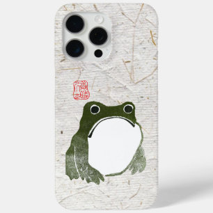 Coque Case-Mate iPhone Grumpy Grenouille japonaise crapaud 19ème siècle
