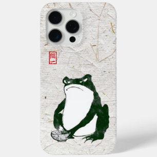 Coque Case-Mate iPhone Grumpy Grenouille japonaise crapaud 19ème siècle