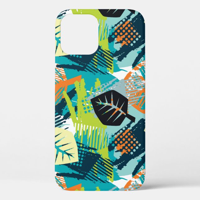 Coques Case-Mate iPhone Grunge Abstrait : Surface Robuste Sans Fil. (Verso)