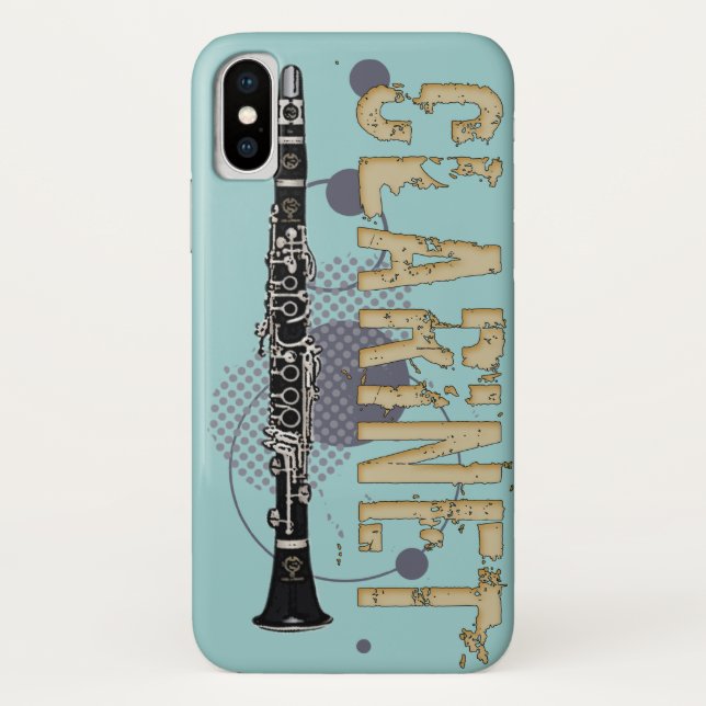 Coques Case-Mate iPhone Grunge Clarinet (Dos)