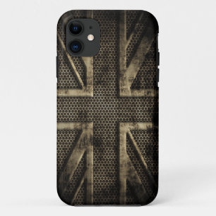 Coque Case-Mate iPhone Grunge Metal Union Jack