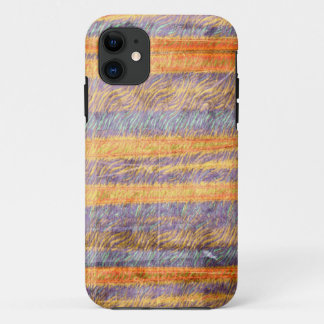 Coque iPhone 11 Grunge rayures vintages mur arrière - plan graphiq