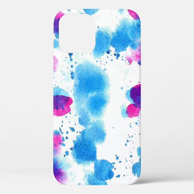 Coques Case-Mate iPhone Grunge Taches Aquarelle Texture (Verso)