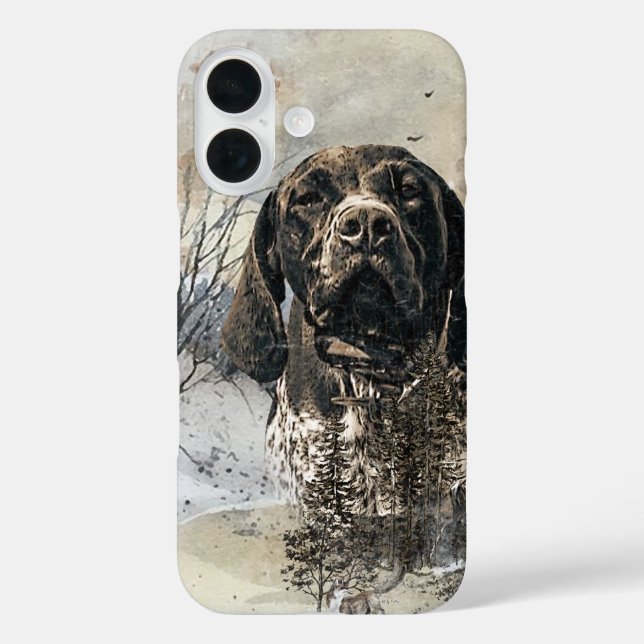 Coques Case-Mate iPhone GSP, pointeur allemand à courte portée (Verso)