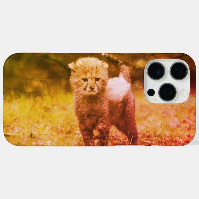 Coques Case-Mate iPhone Guépard (Verso (horizontal))