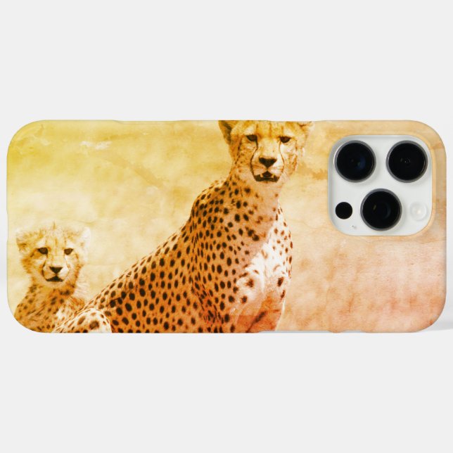 Coques Case-Mate iPhone Guépard (Verso (horizontal))