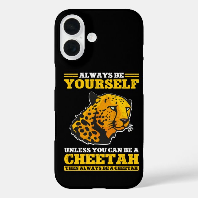 Coques Case-Mate iPhone Guépard drôle Safari zoologue Faune Léopard (Verso)