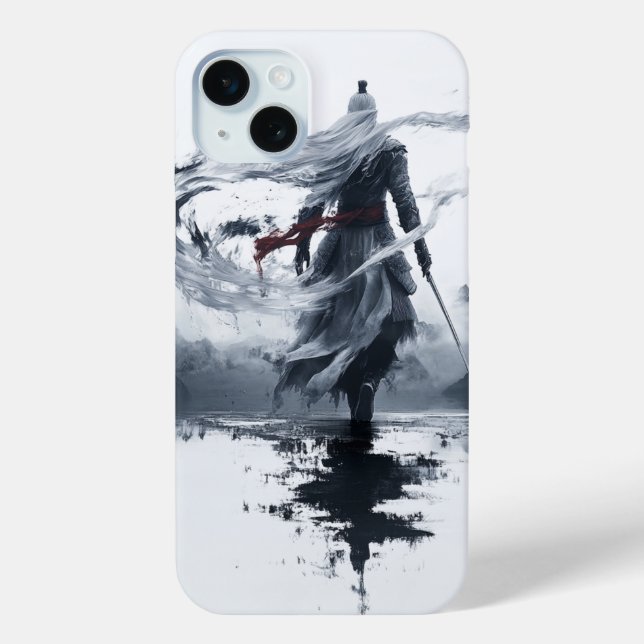 Coques Case-Mate iPhone Guerrier en Action – Art Épique et Dynamique ⚔️🔥 (Verso)