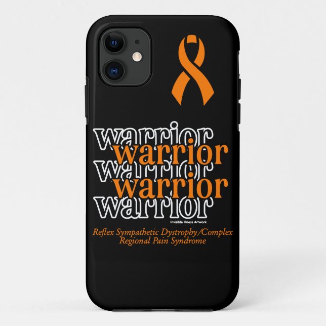 Coques Case-Mate iPhone Guerrier/Répété...RSD/CRPS (Dos)