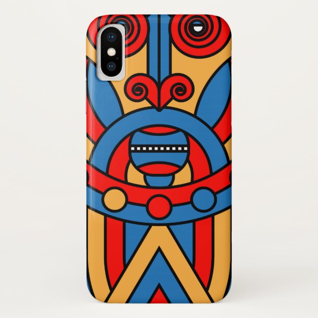 Coques Case-Mate iPhone guerrier tribal africain (Dos)