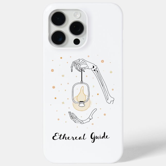 Coques Case-Mate iPhone Guide Éthéré Lanterne à Main de Squelette iPhone 1 (Verso)