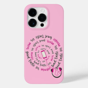 Coque Case-Mate iPhone Guillemet de fille Bon goût en musique mauvais goû
