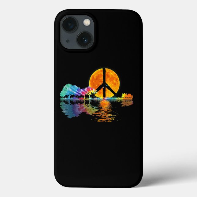 Coques Case-Mate iPhone Guitar Lake Shadow (Verso)