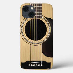 Etui iPhone 13 Guitare acoustique