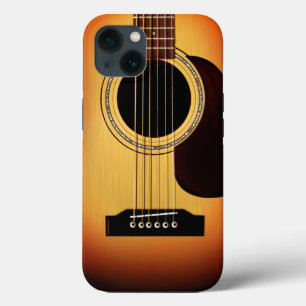 iPhone 13 Coque Guitare acoustique de rayon de soleil