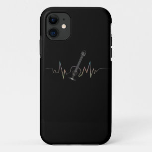 Case-Mate iPhone Case Guitare acoustique Heartbeat design Cool Cadeau po