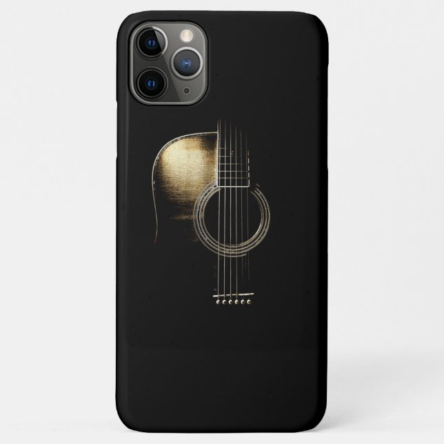 Coques Case-Mate iPhone Guitare acoustique Lite (Dos)