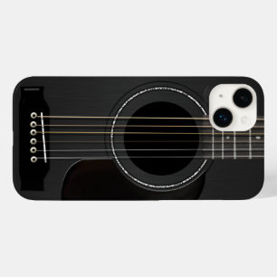 Coque Case-Mate iPhone Guitare acoustique Noir