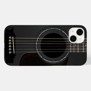 Coques Pour iPhone Guitare acoustique Noir