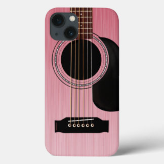 Case-Mate iPhone Case Guitare acoustique rose