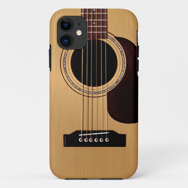 Coques Case-Mate iPhone Guitare acoustique supérieure impeccable (Dos)