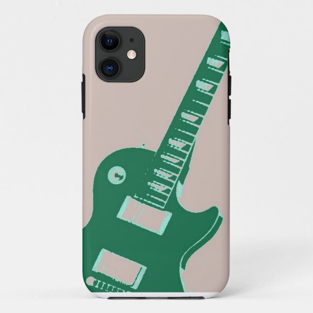 Coques Case-Mate iPhone Guitare électrique (Dos)