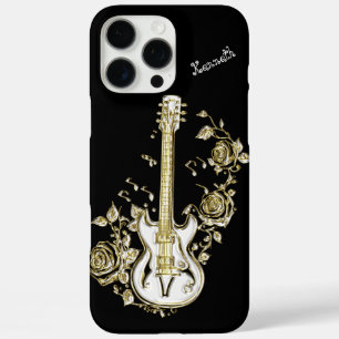 Coque iPhone 16 Pro Max Guitare électrique étincelles Vibes musicales