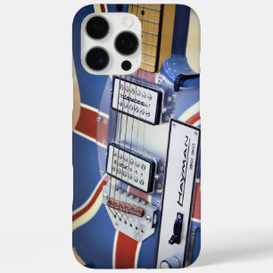 Coques iPhone 16 Pro Max Guitare électrique vintage   Union Jack