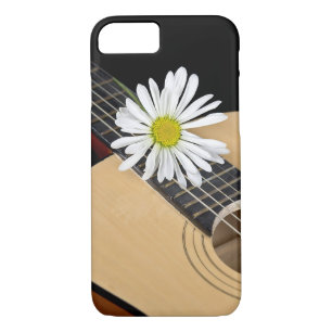 Coque iPhone 7 Guitare et marguerite