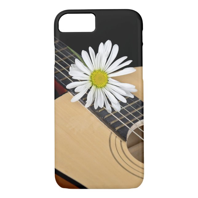 Coques Case-Mate iPhone Guitare et marguerite (Dos)