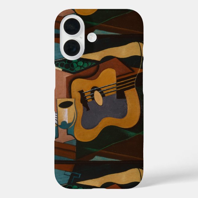 Coques Case-Mate iPhone Guitare Et Vin Peinture Abstraite (Verso)