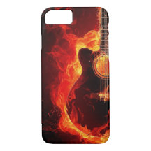 Guitare flamboyante