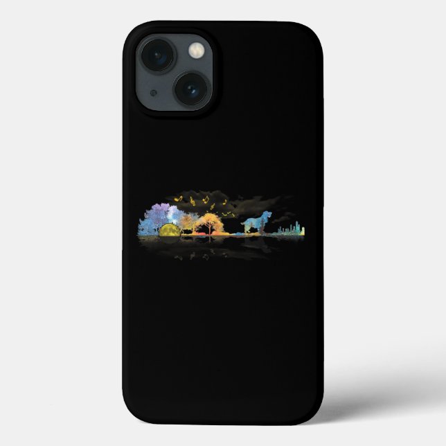 Coques Case-Mate iPhone Guitare Lover cadeau Cocker Spaniel Chien Aquarell (Verso)