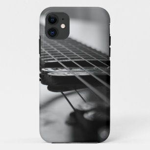 Etui iPhone Case-Mate Guitare noire et blanche